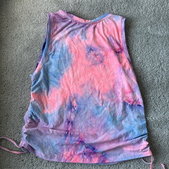 Juicy Couture Sport | Muscle Tee | Size Medium | Pink & Purple Tie-Dye - Picture 4 of 4